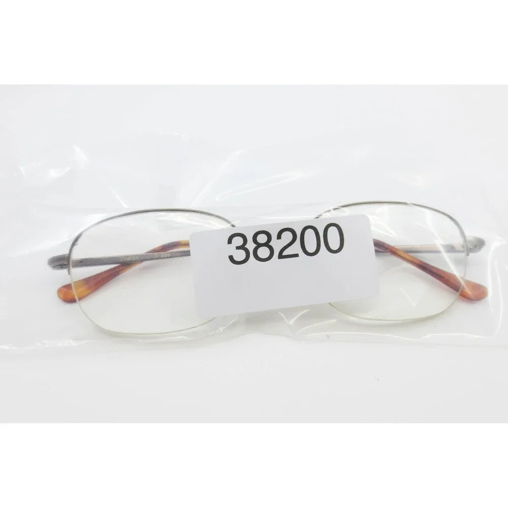 Timex T 209 Bronze Oval Semi Rimless Eyeglasses Frames 53-19-145 BR Tortoise